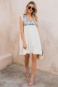 Summer Boho Sleeveless Dress