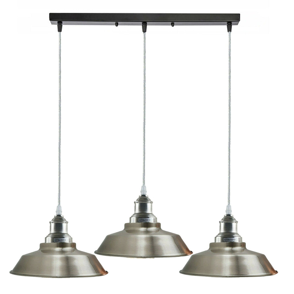 Three-head Metal Bowl Shape Ceiling Pendant Light~ 1720-0