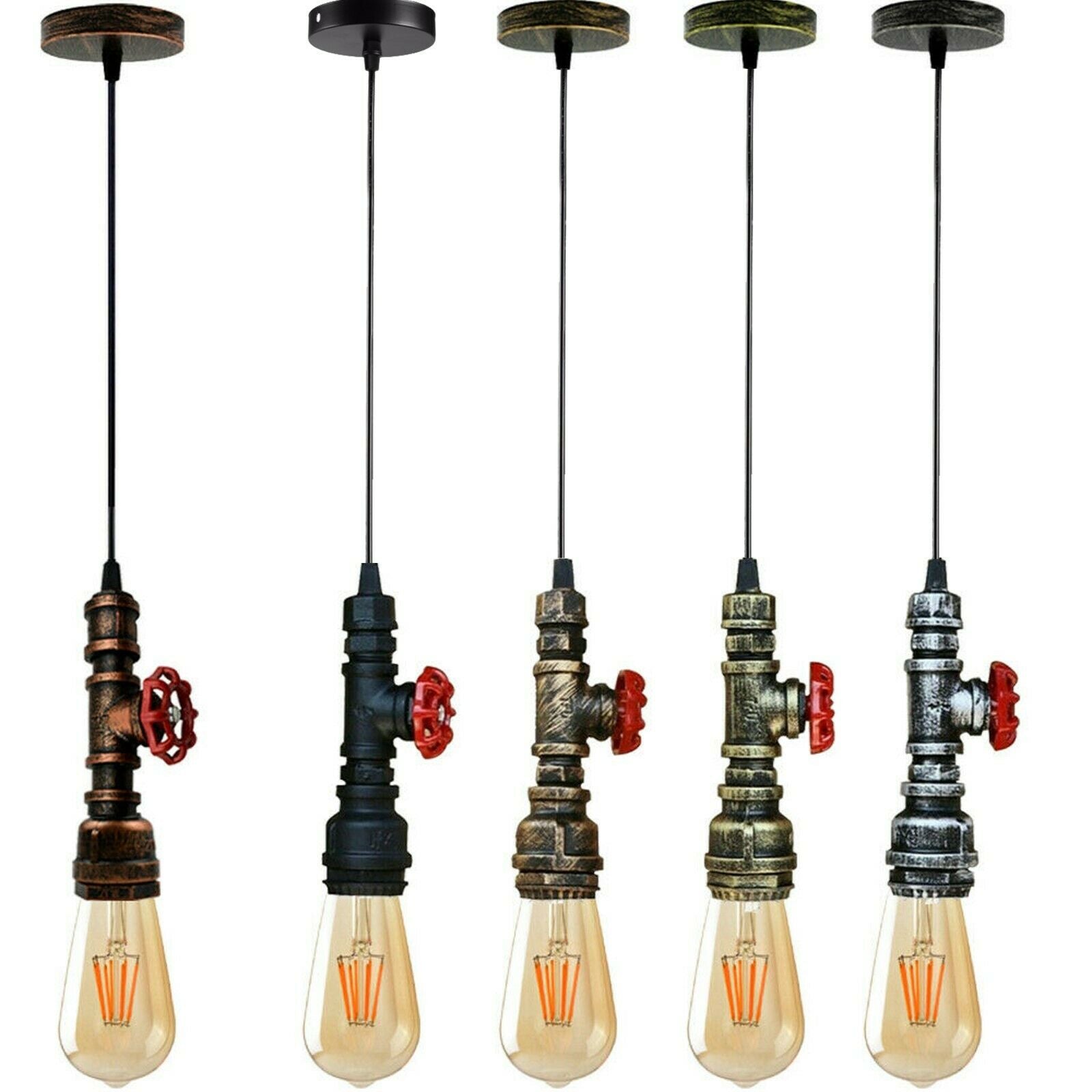 Pipe Tap Pendent Lights