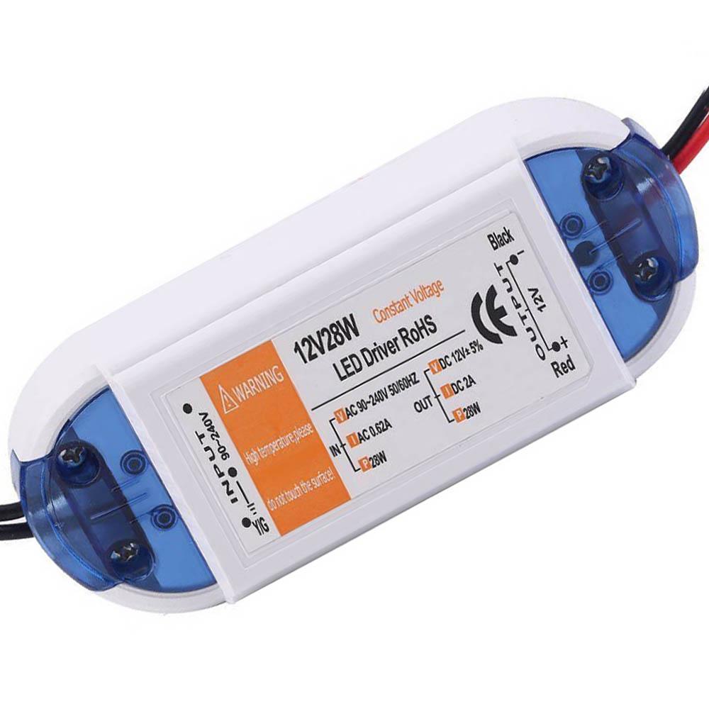 28W 2Amp Compact LED Driver AC 230V to DC12V Power Supply Transformer~1001-2