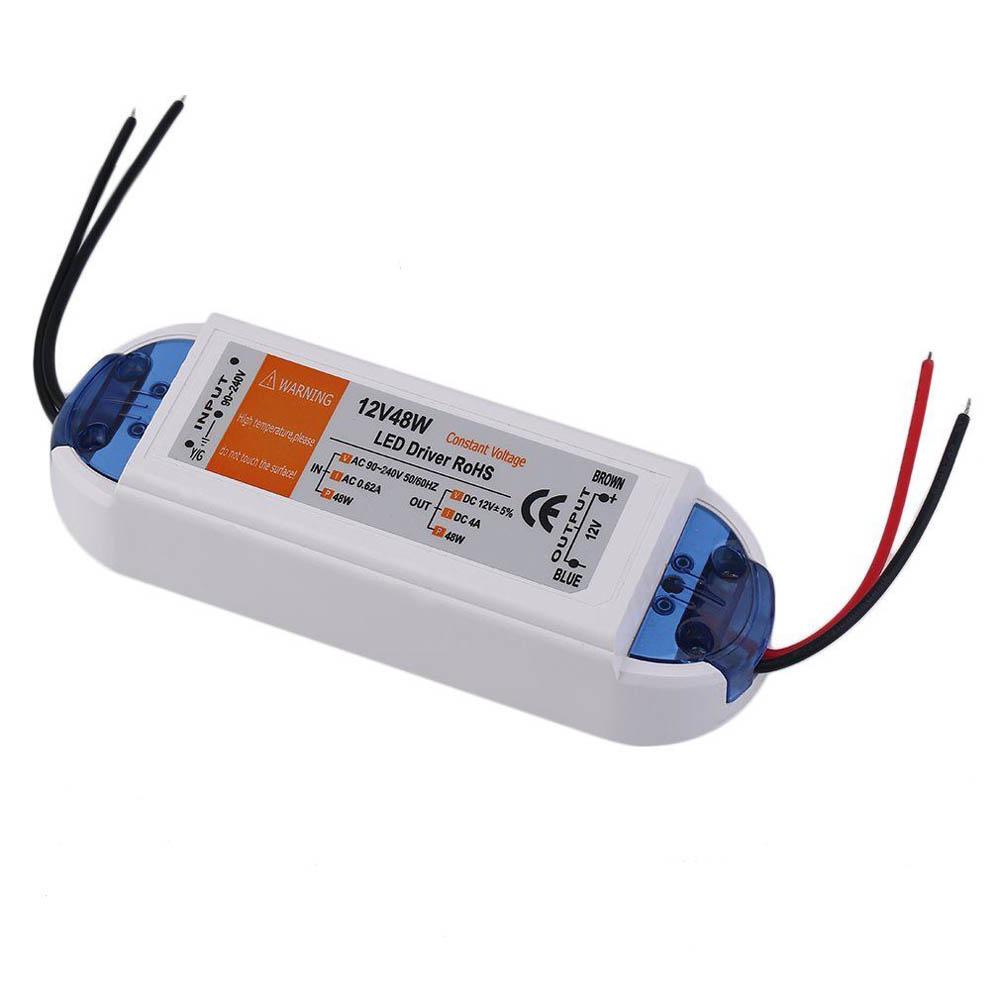 LED 48W Power Adapter Driver DC12V LED Transformer Power Supply~1002-0