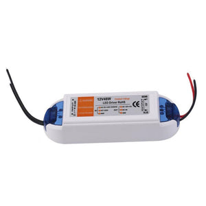 Constant Voltage LED Driver AC 90-240V to DC 12V 4A 48W Power Supply Pack 2