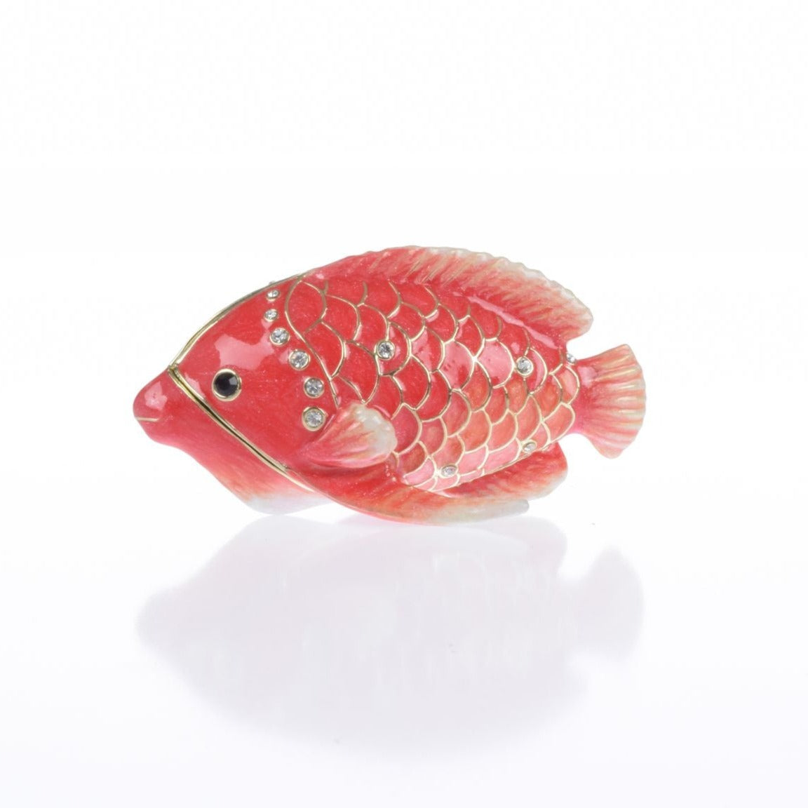 Red Snapper Fish trinket box