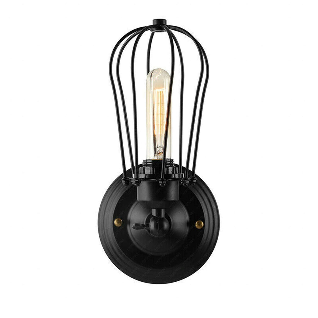 Birdcage Balloon Shape wall light Black - 99fab 