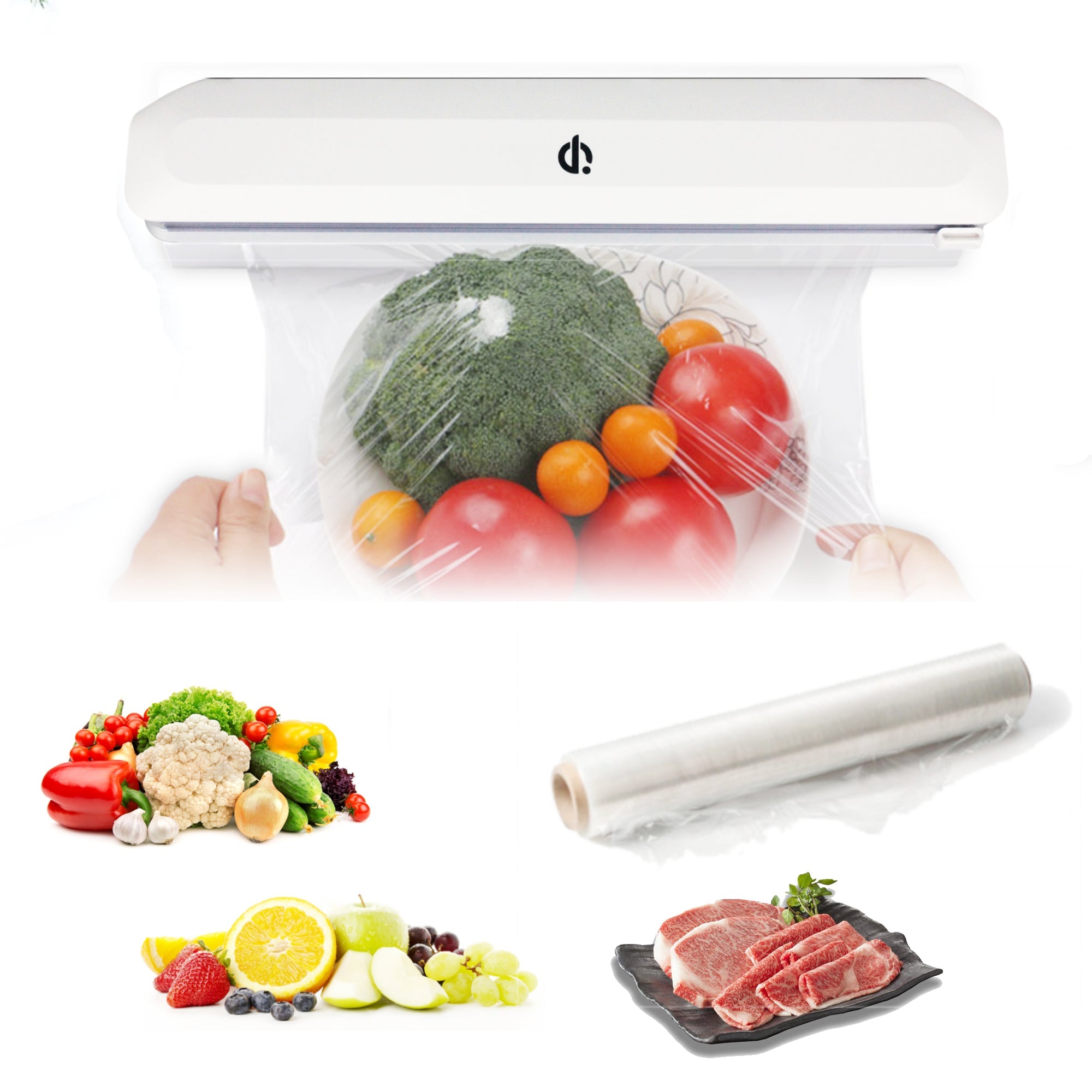 Magnetic Plastic Wrap Dispenser