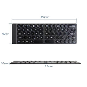 Foldable Bluetooth Keyboard Portable Mini Keypads