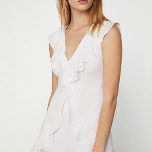 Tyrah Sleeveless Ruffle Dress