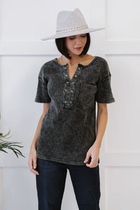 BiBi Something New Thermal Knit Top