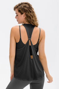 Breathable Cutout Athletic Tank