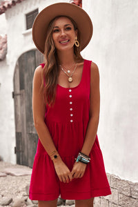 Tiered Ruffled Dress