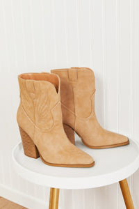 Qupid Lasso My Heart Cowboy Booties