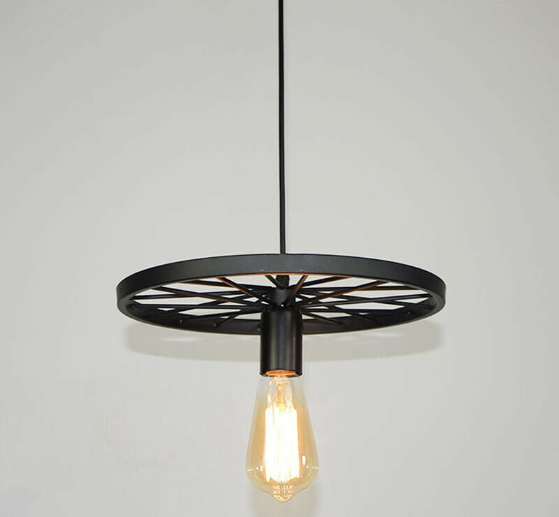 Modern Back Retro Pendant Lamp Ceiling Light Wheel Light for Bedroom cafe~1534