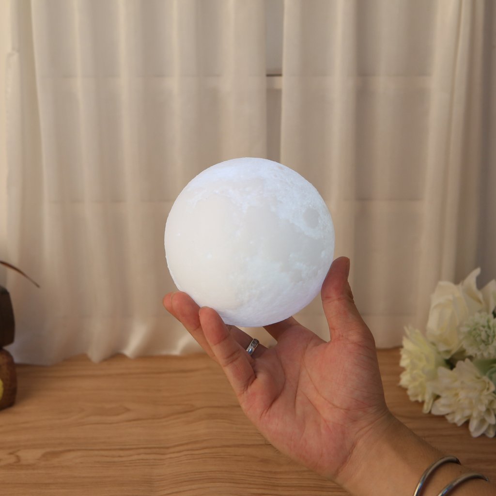 Night Light 3D Printing Moon Lamp - led light - 99fab.com