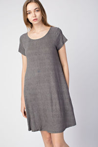 Ribbed Swing Dress