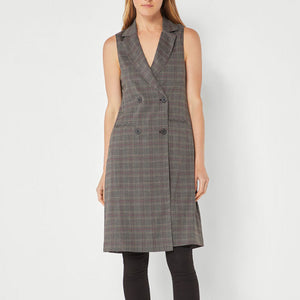 Tweed Vest Dress