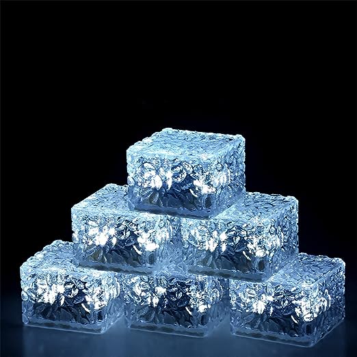 Outdoor Solar Ice Brick Light - 6-Pack-7