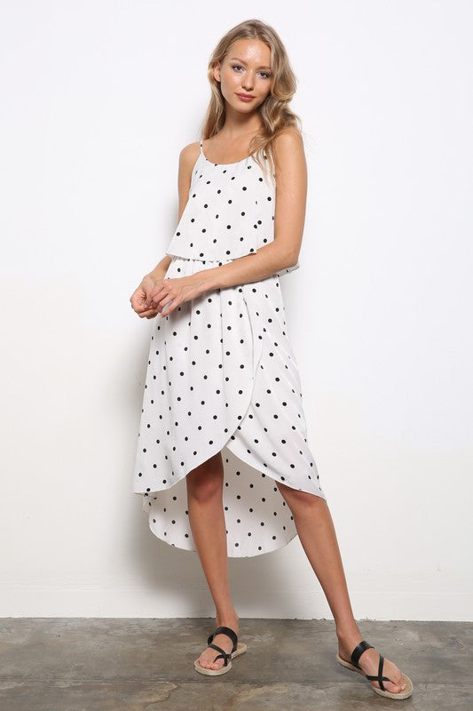 Polka Dot Tulip Dress