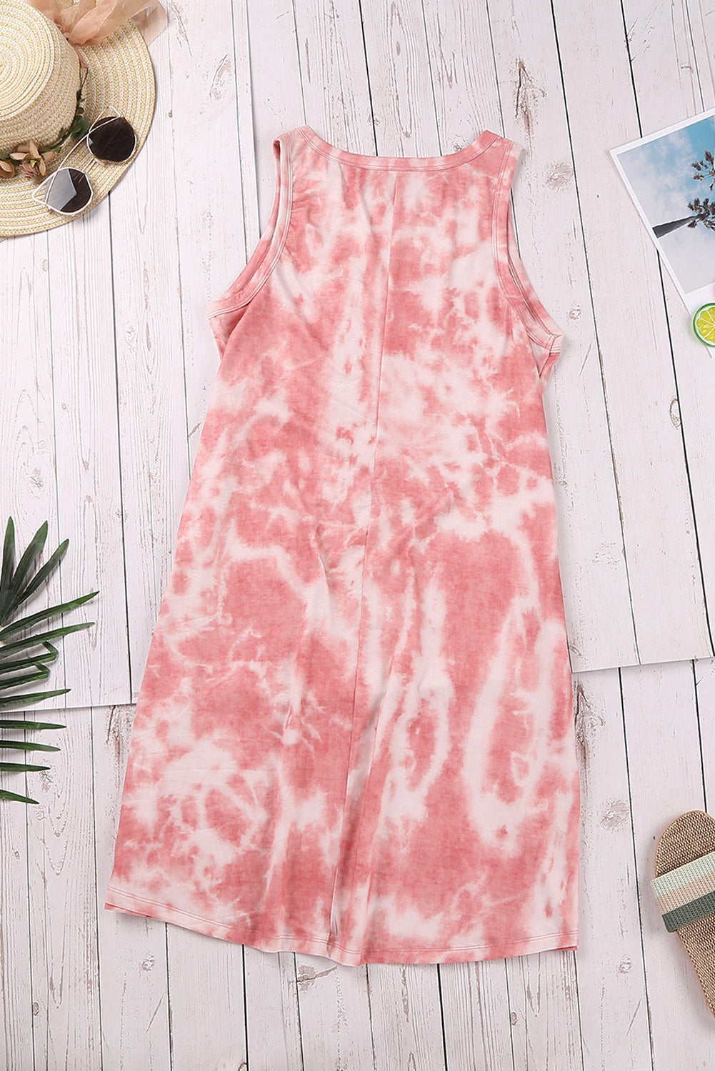 Tie Dye Knit Tank Dress