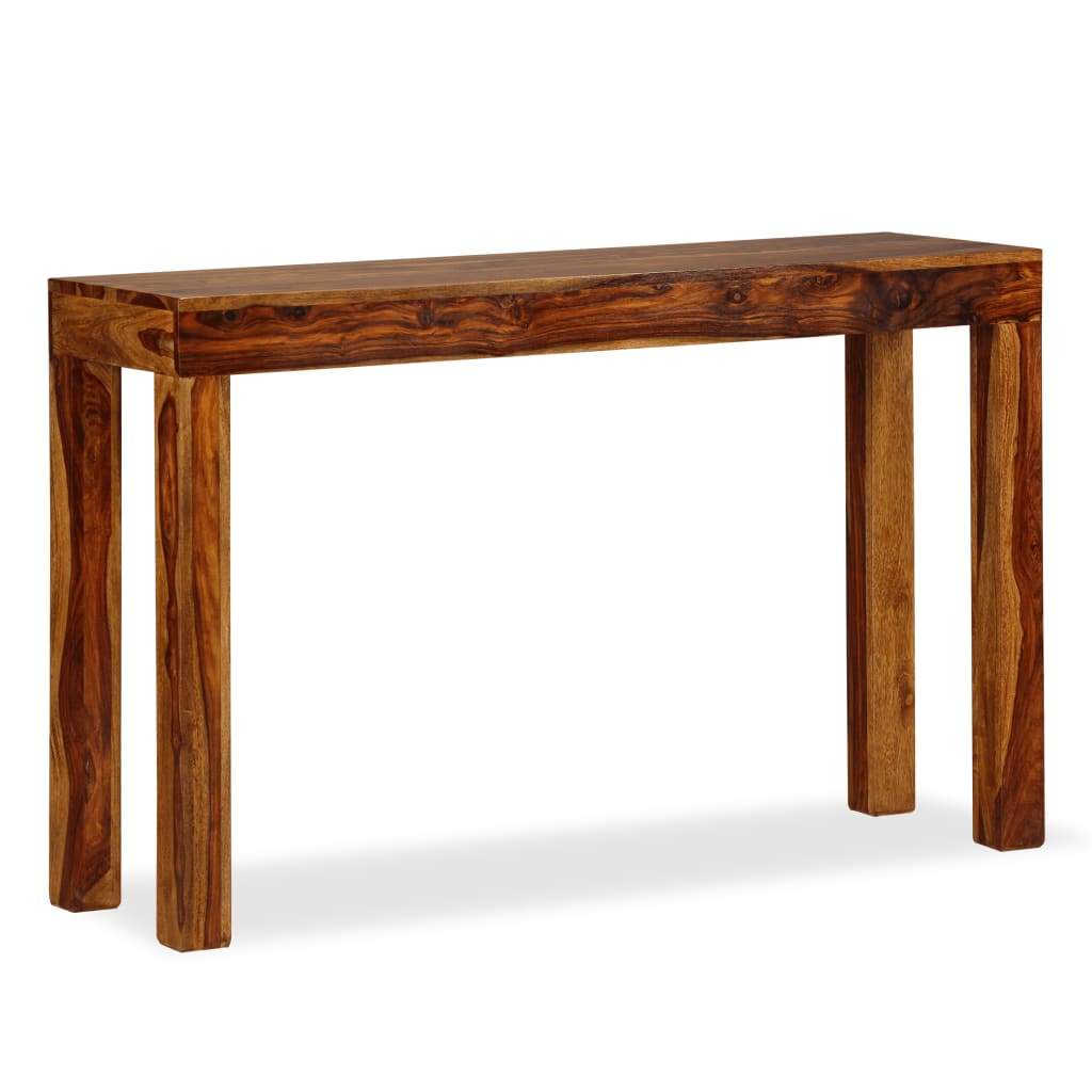 Console Table Solid Sheesham Wood 47.2"x13.8"x29.5"