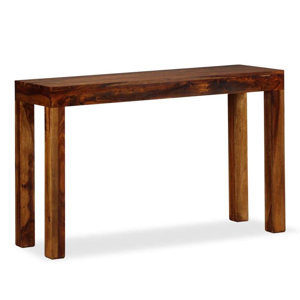 Console Table Solid Sheesham Wood 47.2"x13.8"x29.5"