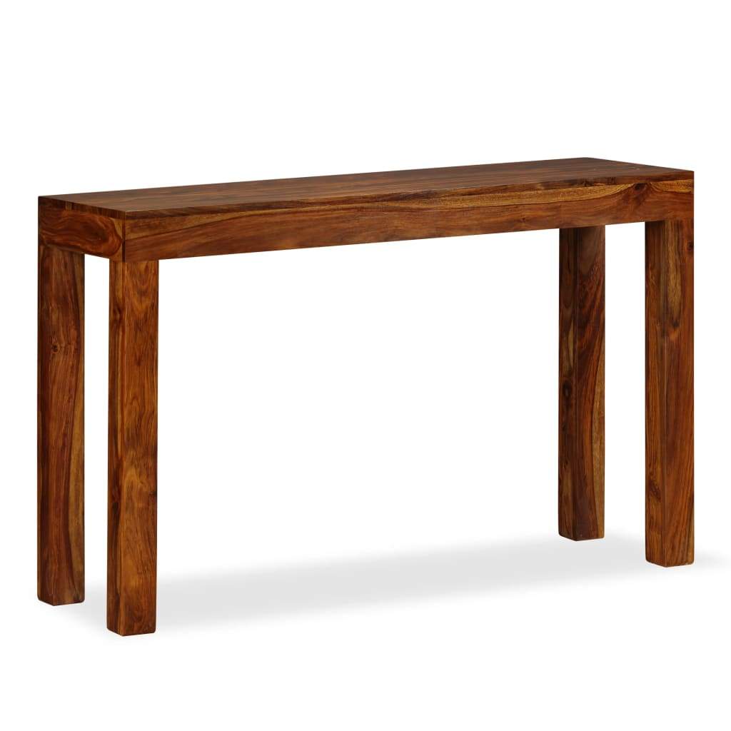 Console Table Solid Sheesham Wood 47.2"x13.8"x29.5"