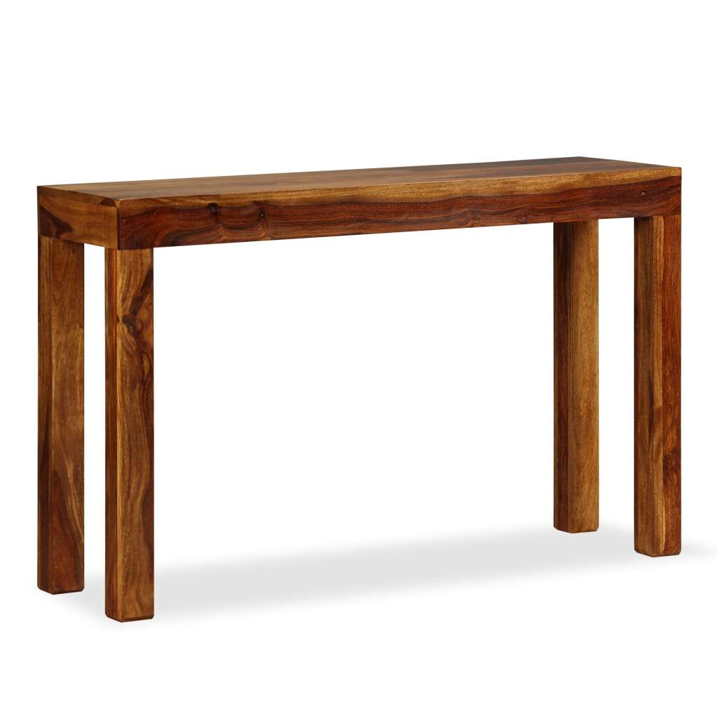 Console Table Solid Sheesham Wood 47.2"x13.8"x29.5"