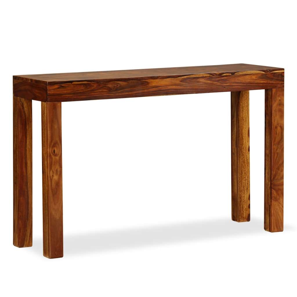 Console Table Solid Sheesham Wood 47.2"x13.8"x29.5"