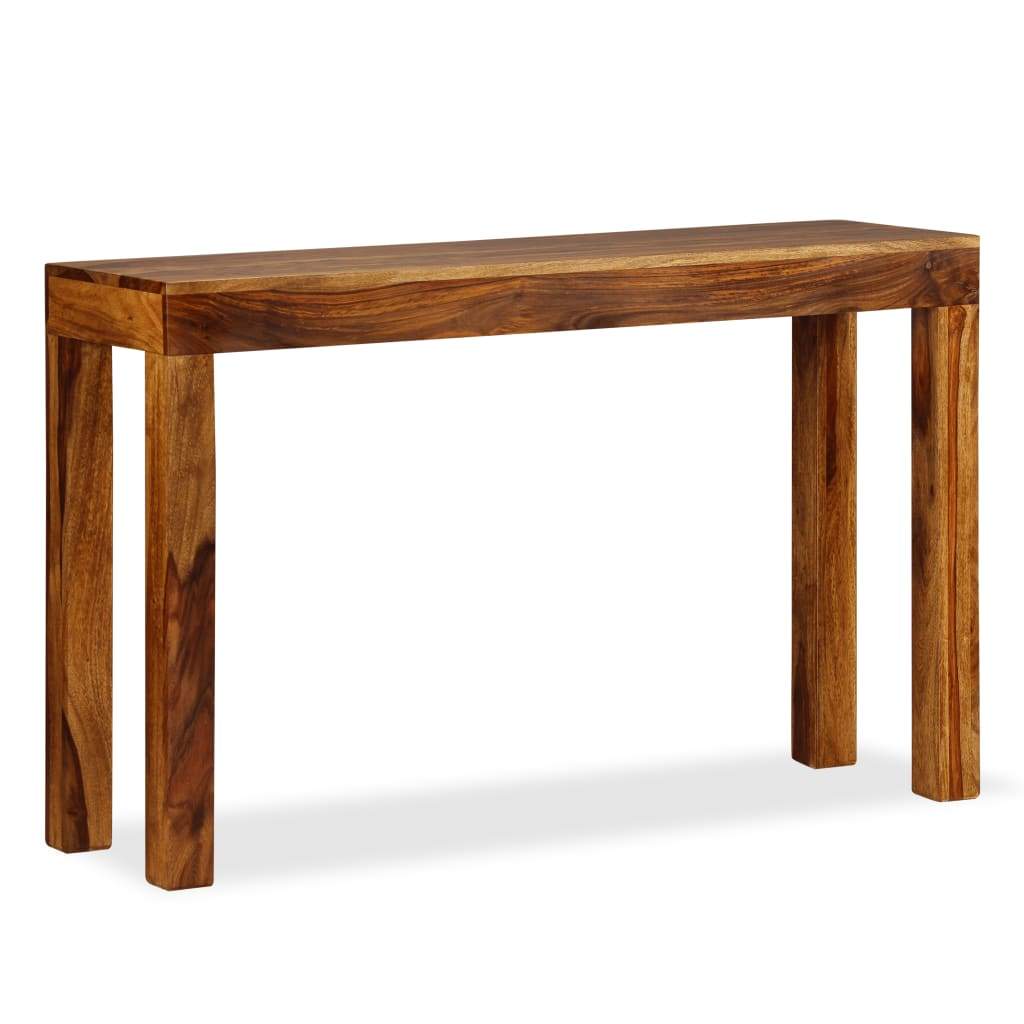 Console Table Solid Sheesham Wood 47.2"x13.8"x29.5"