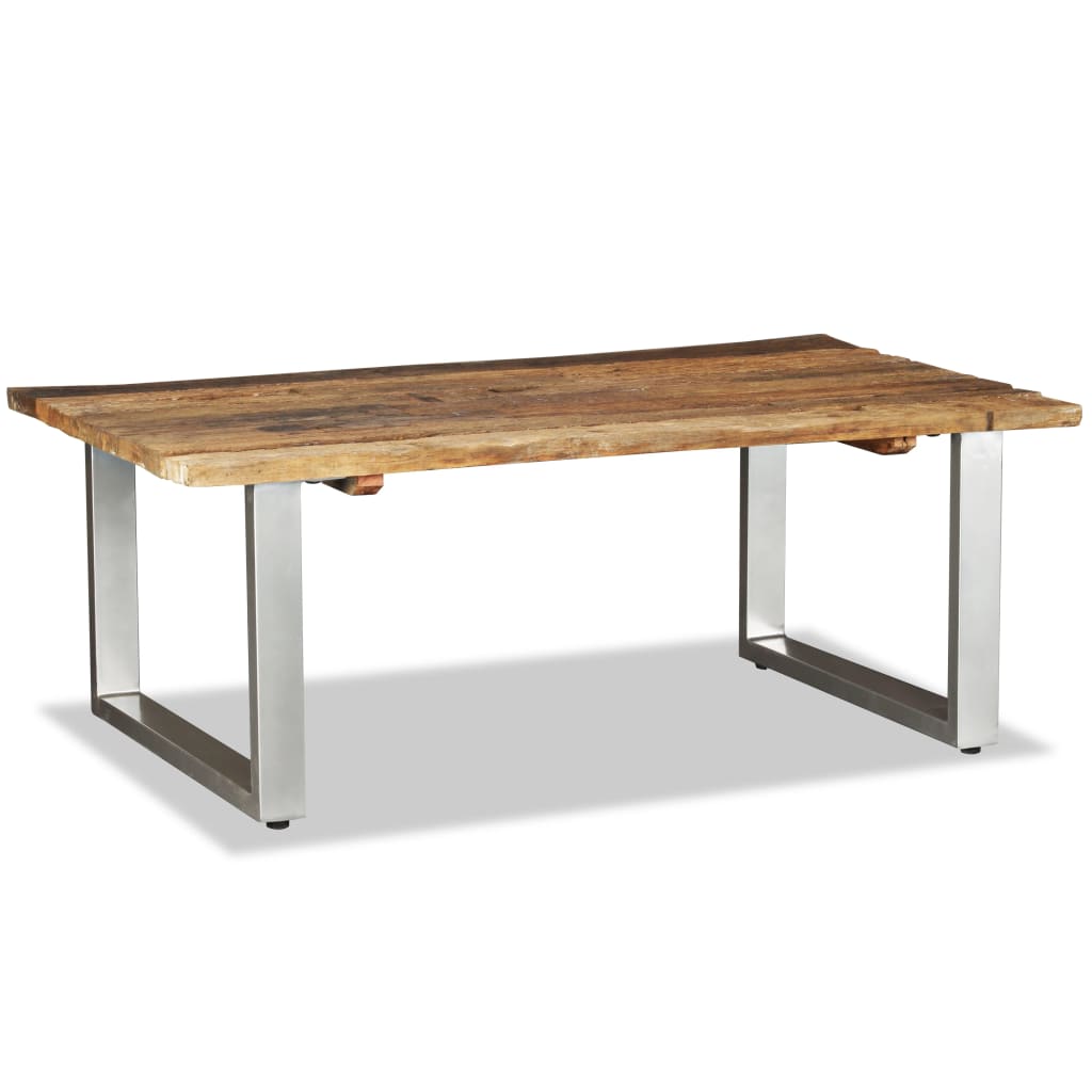 vidaXL Coffee Table Solid Reclaimed Wood 39.4"x23.6"x15"-7