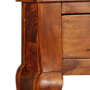 vidaXL Console Table Solid Sheesham Wood 35.4"x12.6"x29.9"-7