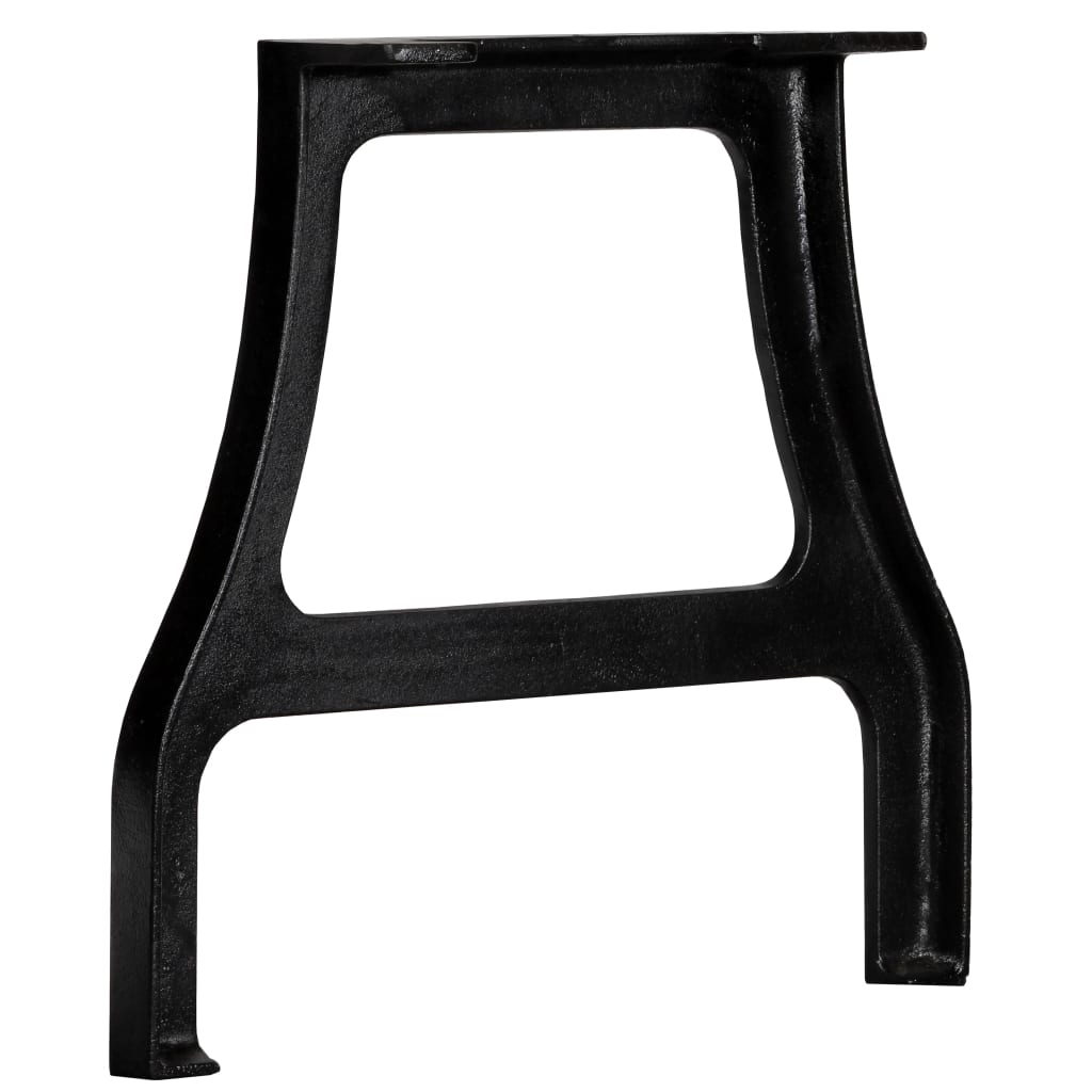 vidaXL Coffee Table Legs 2 pcs A-Frame Cast Iron-2