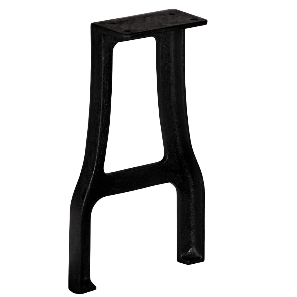 vidaXL Bench Legs 2 pcs A-Frame Cast Iron-0