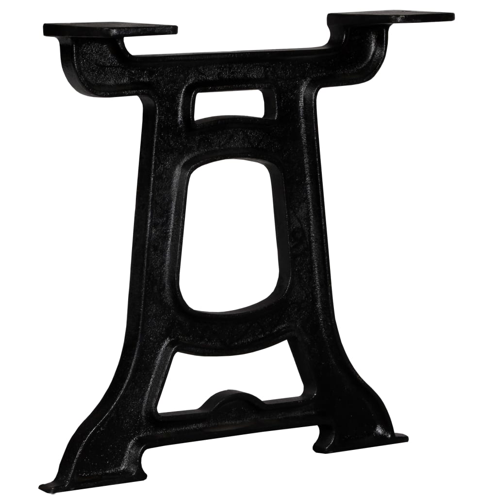 vidaXL Coffee Table Legs 2 pcs Y-Frame Cast Iron-2