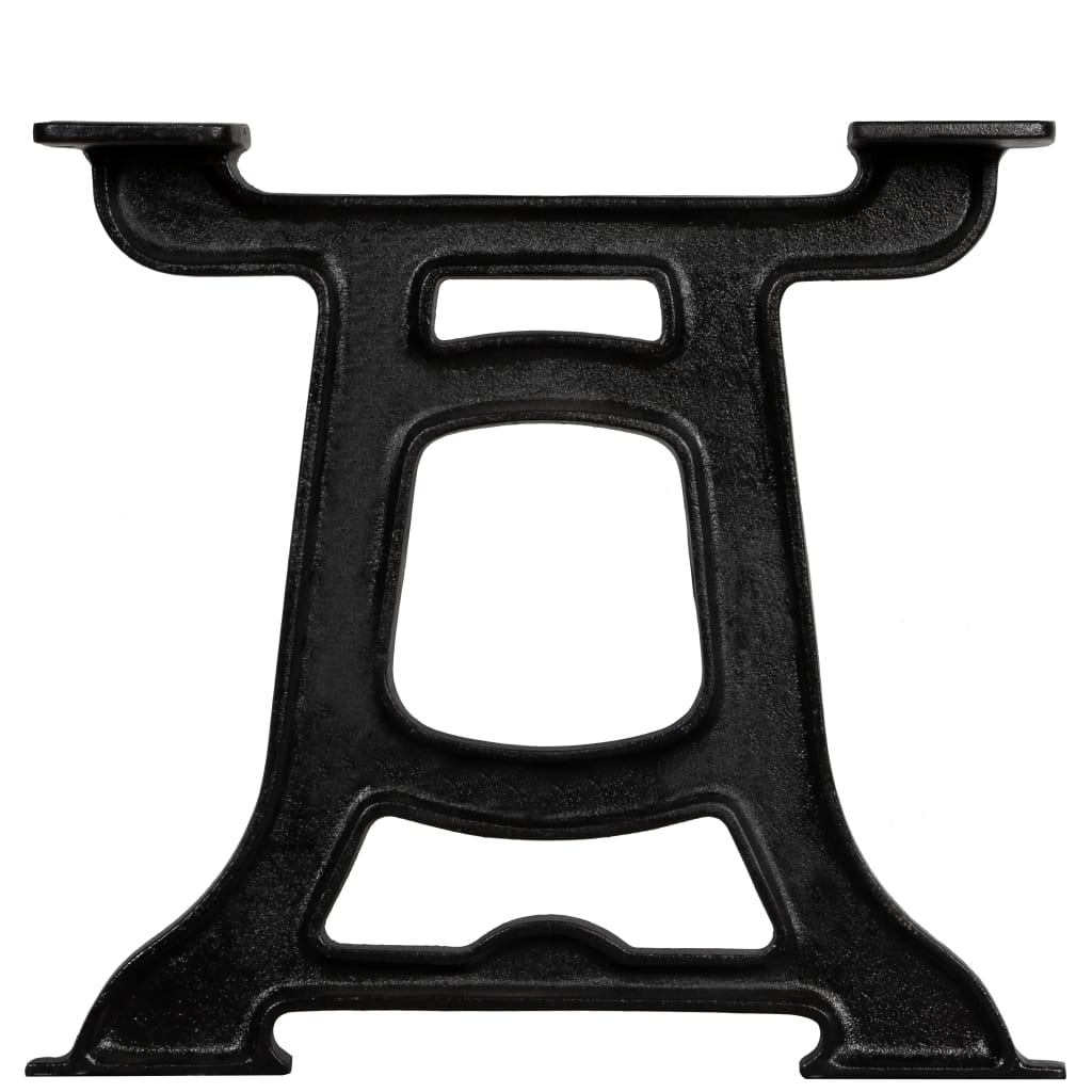 vidaXL Coffee Table Legs 2 pcs Y-Frame Cast Iron-3