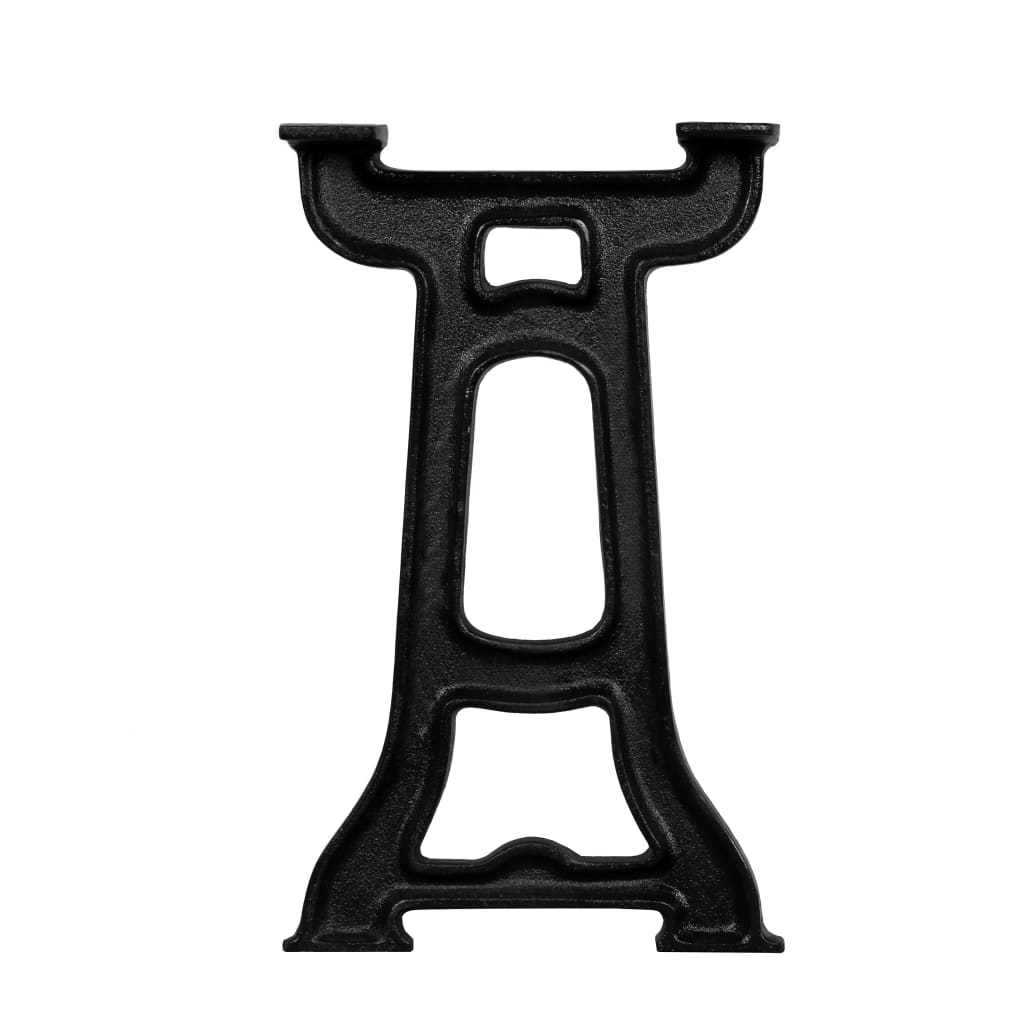 vidaXL Bench Legs 2 pcs Y-Frame Cast Iron-3