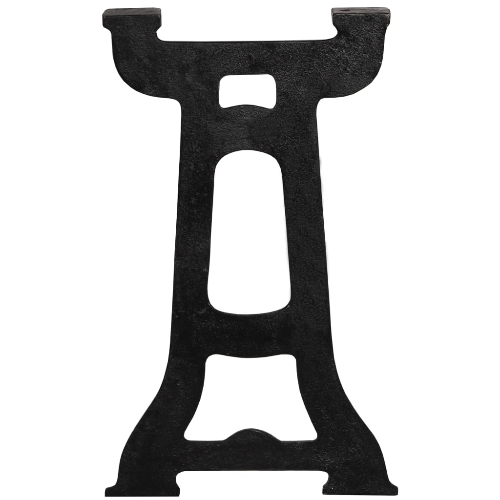 vidaXL Bench Legs 2 pcs Y-Frame Cast Iron-4