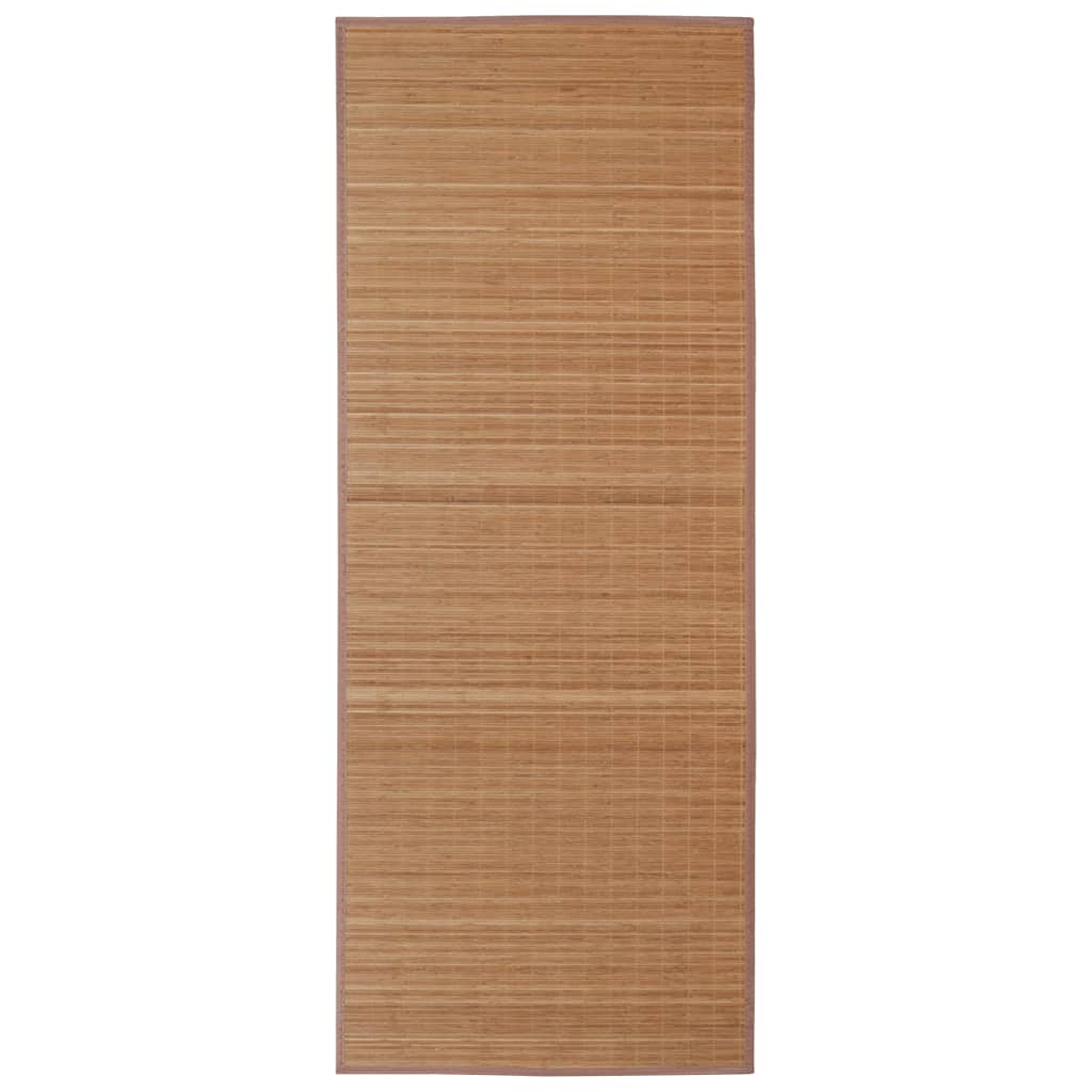 vidaXL Bamboo Rug Runner with Non-slip PVC Backing Floor Carpet Rectangular-5