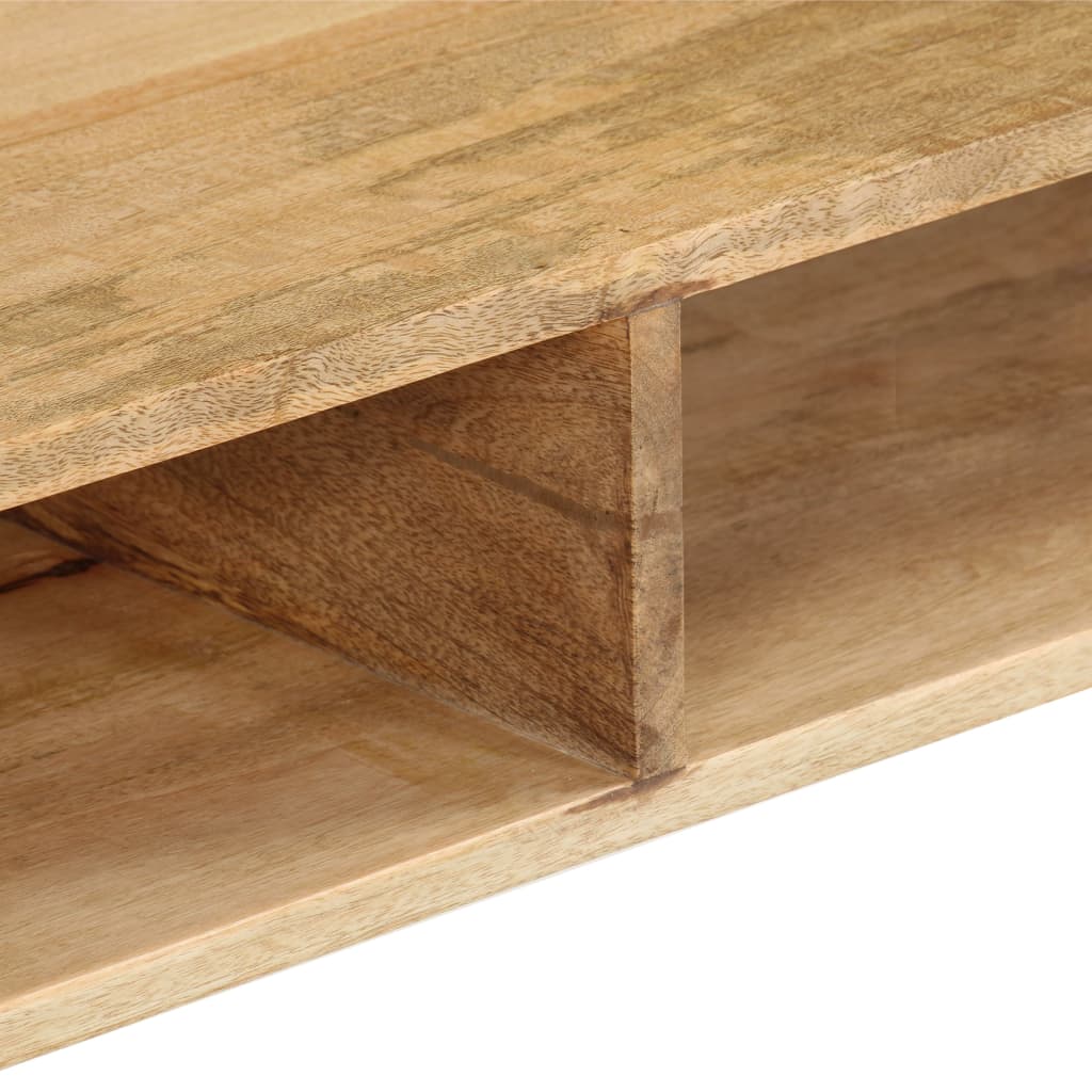 vidaXL Coffee Table Solid Mango Wood 39.4"x23.6"x17.7"-5