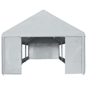Party Tent PE Canopy Marquee Gazebo Garden Outdoor Patio Multi Sizes