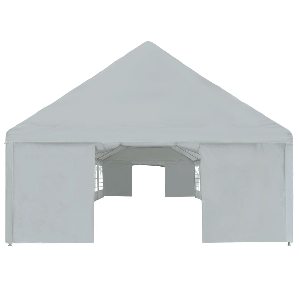 Party Tent PE Canopy Marquee Gazebo Garden Outdoor Patio Multi Sizes