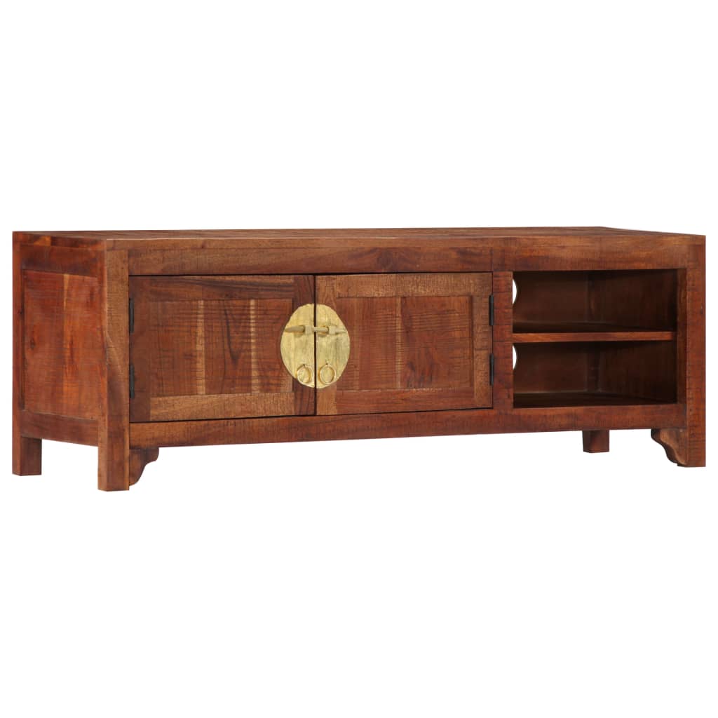 TV Cabinet 47.2"x11.8"x15.7" Solid Acacia Wood