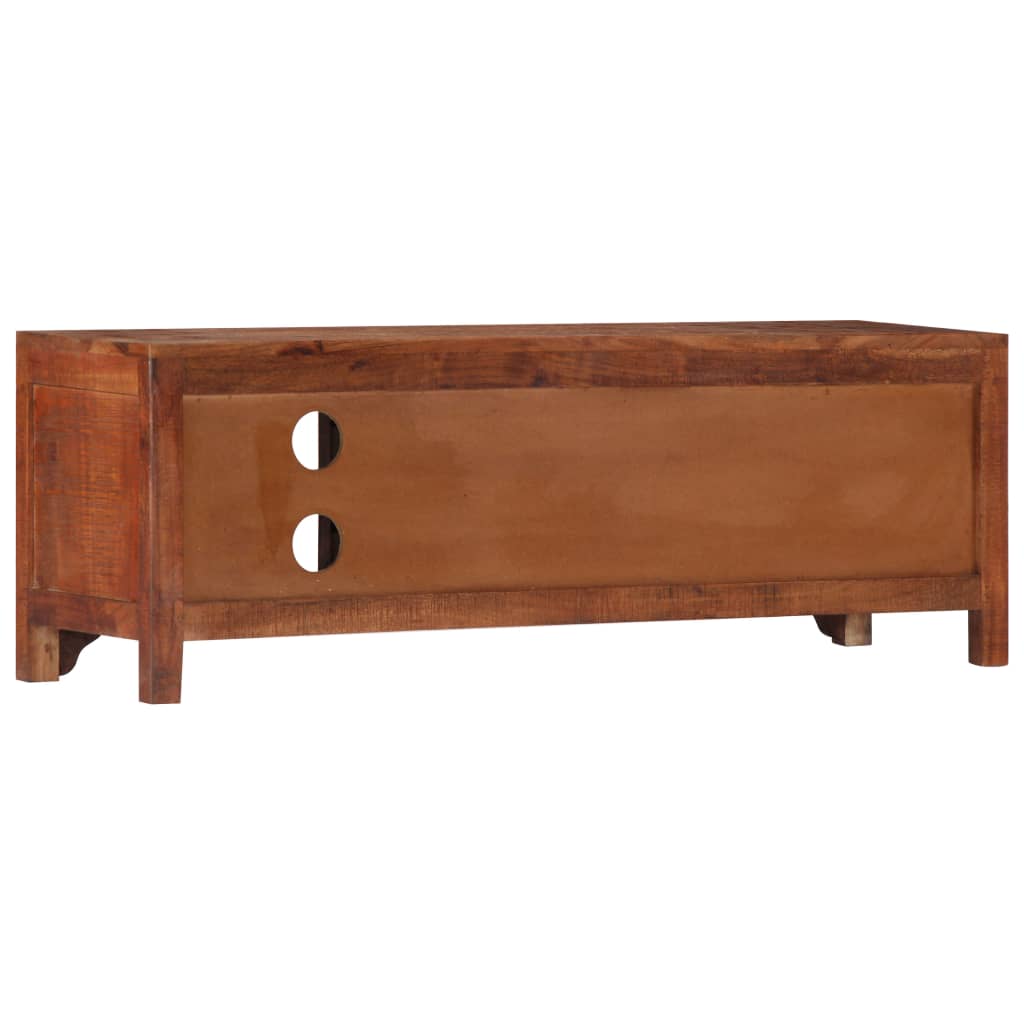 TV Cabinet 47.2"x11.8"x15.7" Solid Acacia Wood