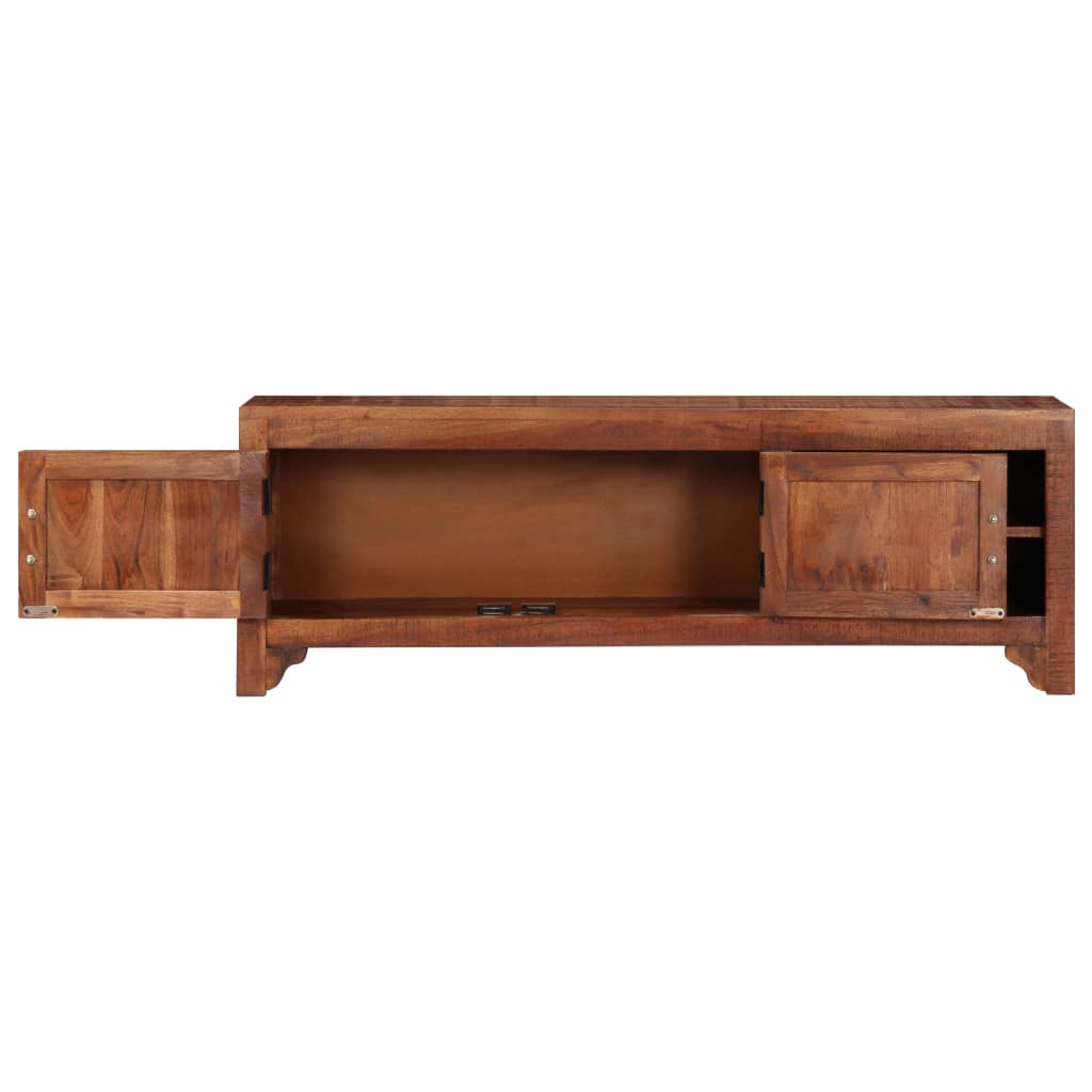 TV Cabinet 47.2"x11.8"x15.7" Solid Acacia Wood