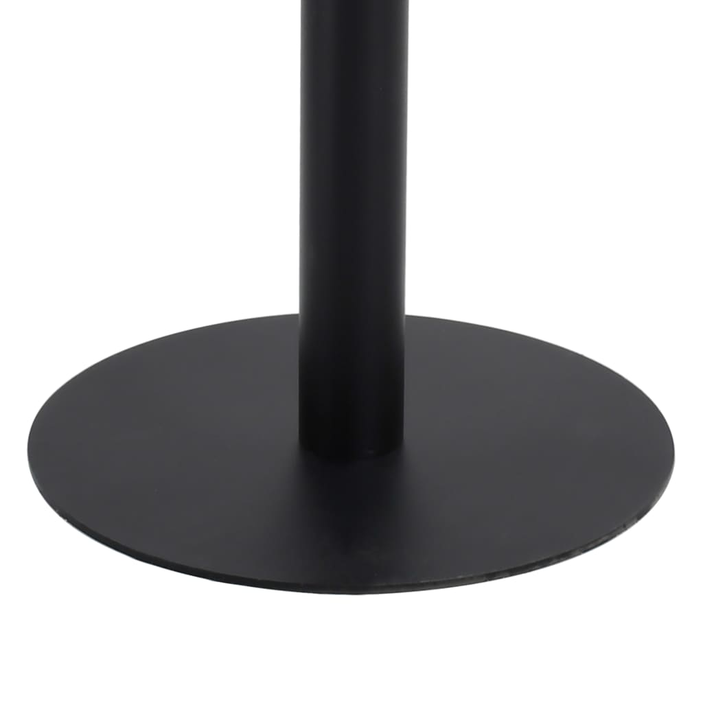 vidaXL Bistro Table Dark Brown 31.5"x31.5" MDF-3