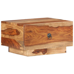 vidaXL Bedside Cabinet 15.7"x15.7"x9.8" Solid Sheesham Wood-1