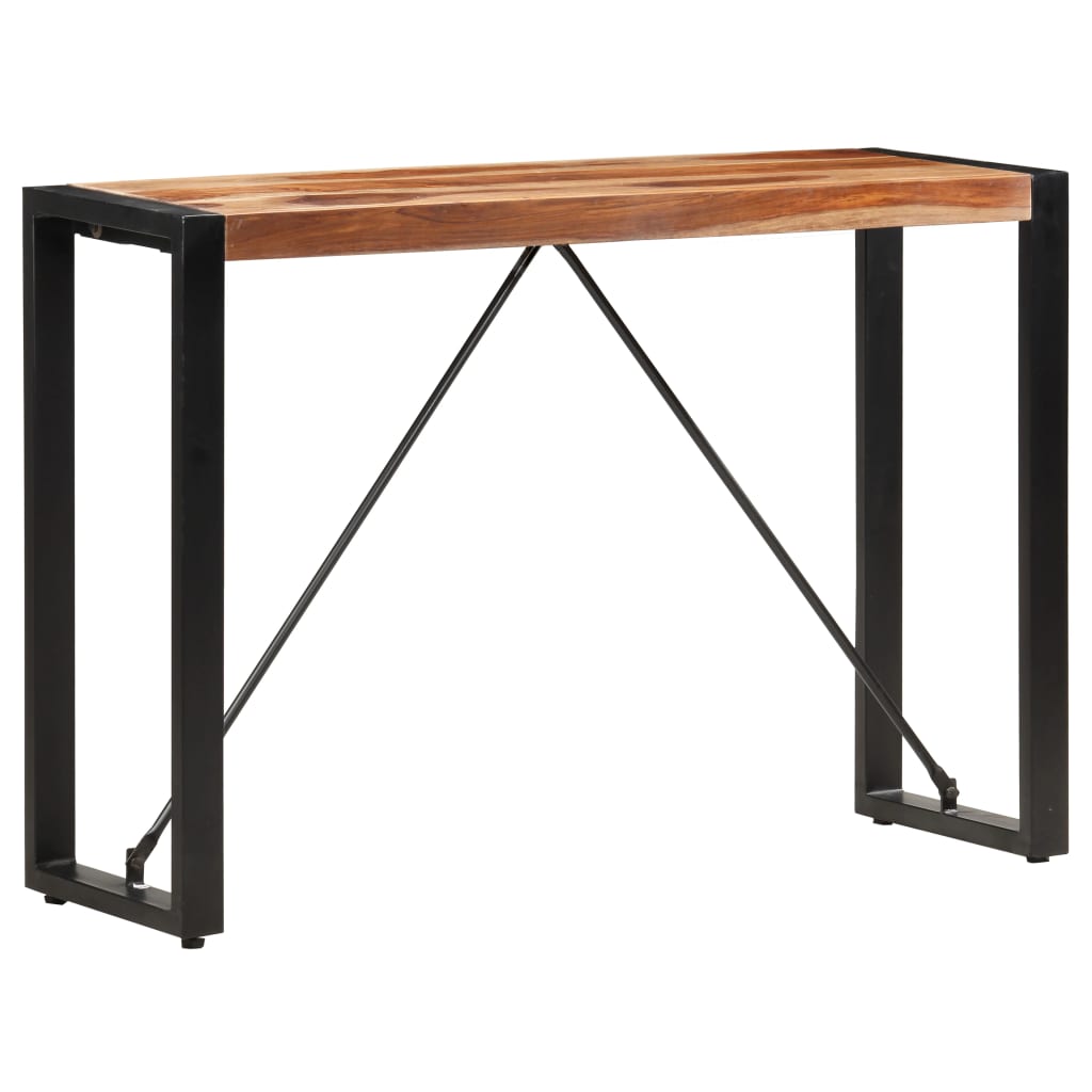 vidaXL Console Table Entryway Table Narrow Hall Side Table Solid Wood Mango-12