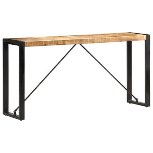 vidaXL Console Table Entryway Table Narrow Hall Side Table Solid Wood Mango-1