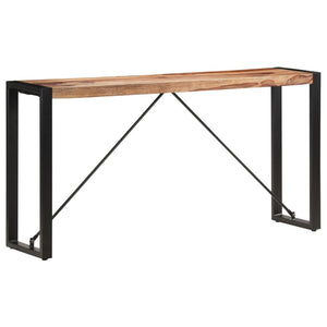 vidaXL Console Table Entryway Table Narrow Hall Side Table Solid Wood Mango-14