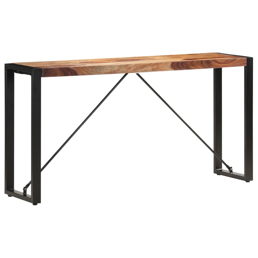vidaXL Console Table Entryway Table Narrow Hall Side Table Solid Wood Mango-15