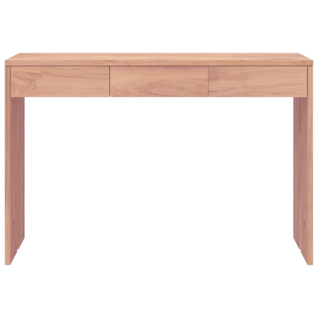 vidaXL Console Table 43.3"x13.8"x29.5" Solid Teak Wood-2